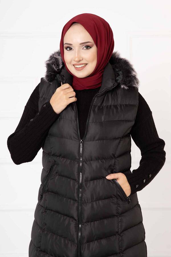 Hl - 120 Boy Dolum Yelek Siyah (1)