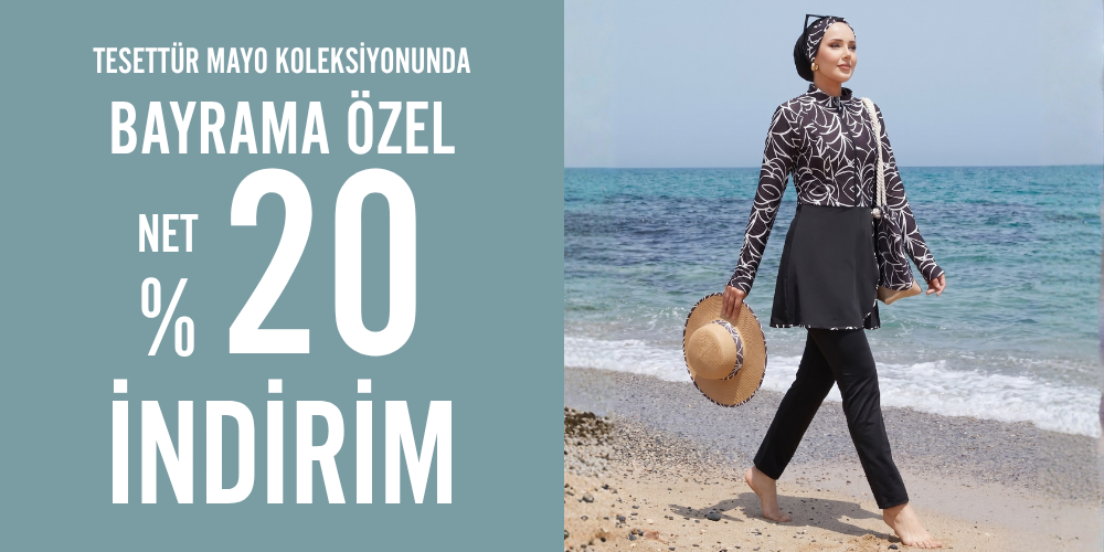 Tesettür Giyim Yeni Sezon Tesettür Mayo Modelleri
