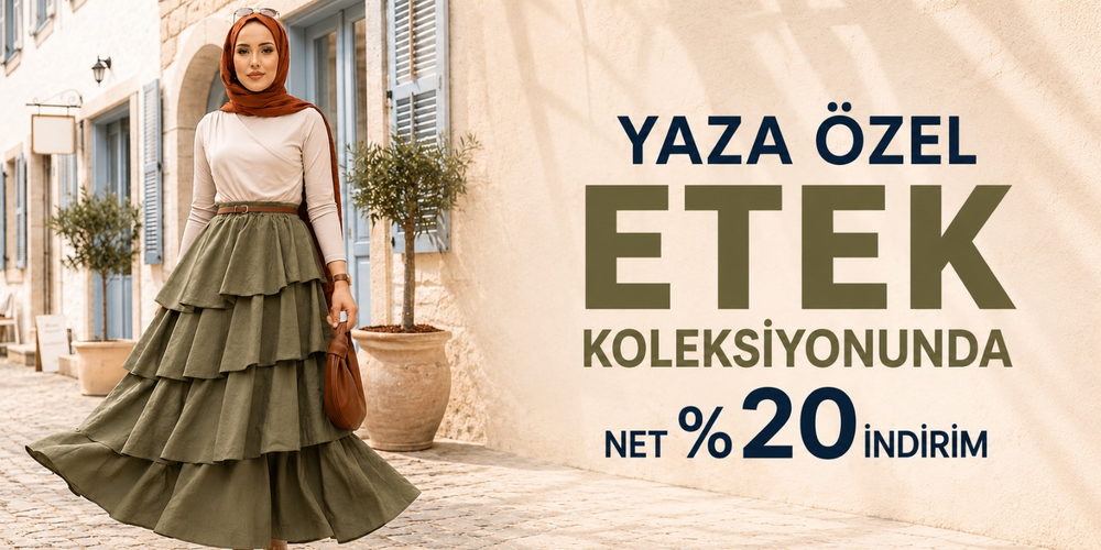 Tesettür Giyim Yeni Sezon Etek Modelleri