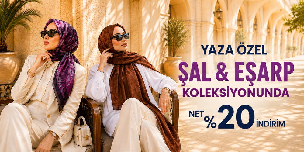 Tesettür Giyim Yeni Sezon Şal&Eşarp Modelleri