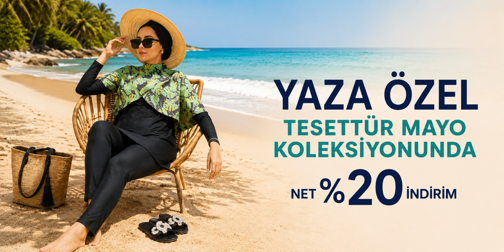 Tesettür Giyim Yeni Sezon Tesettür Mayo Modelleri