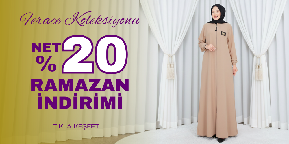 Tesettür Giyim Yeni Sezon Ferace Modelleri