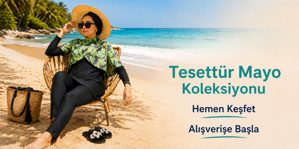 Tesettür Giyim Yeni Sezon Tesettür Mayo Modelleri