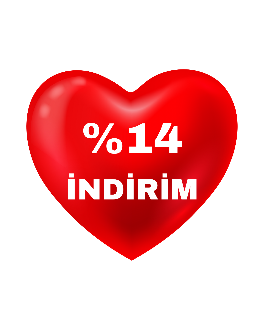 Sevgililer günü indirimi