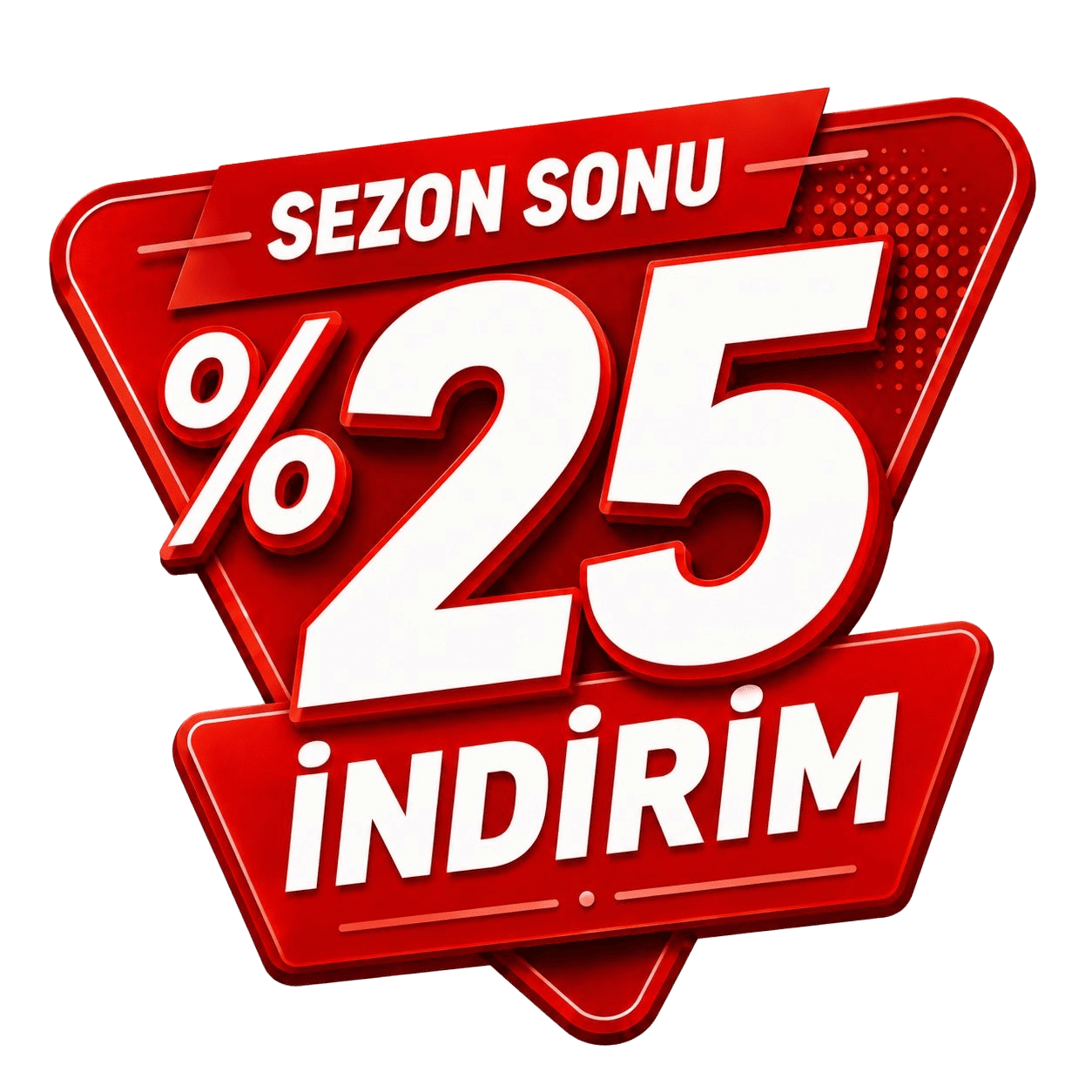 Sezon Sonu %25 İndirim