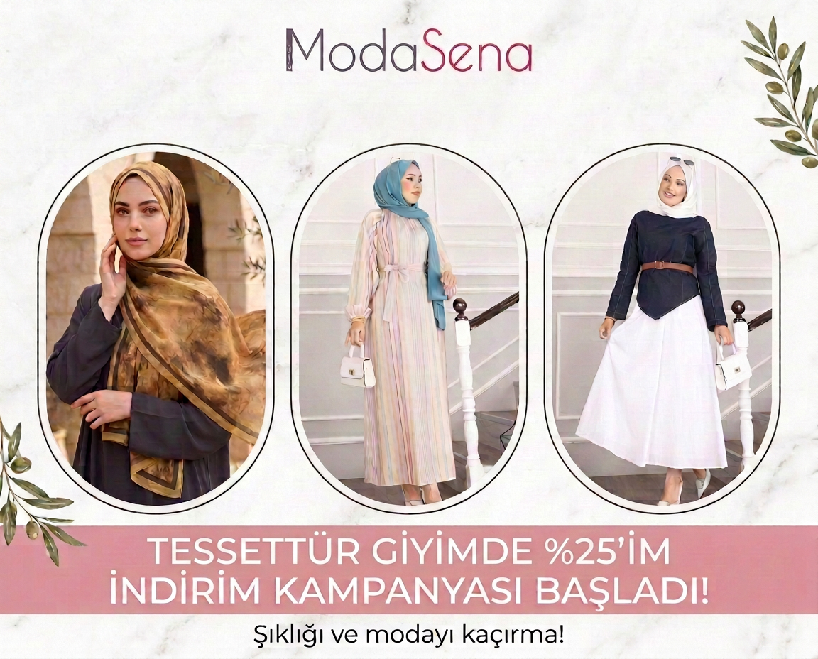 Tesettür Giyimde Sezon Sonu İndirimleri Başladı