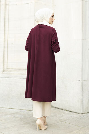 Aerobin Anne Tunik 190E-6773 Bordo - Thumbnail