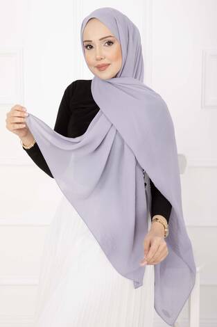 Aerobin Jazz Şal Açık Gri