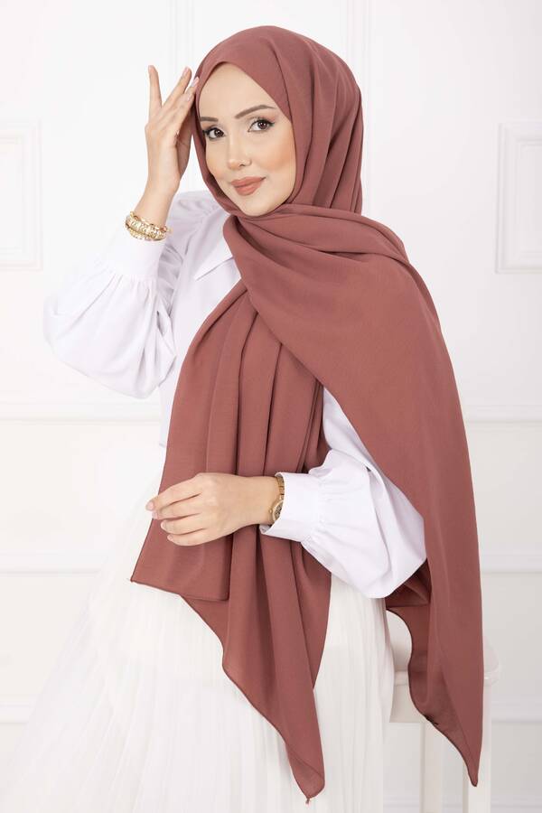 Ecn - Aerobin Jazz Şal Koyu Gülk.