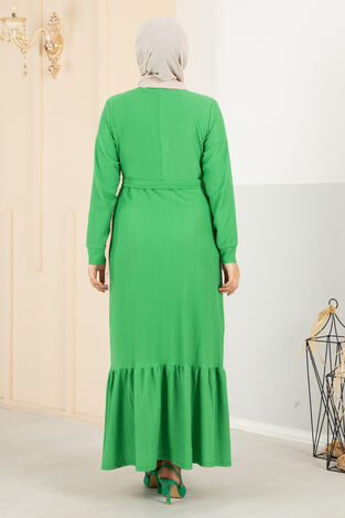 Alvina Bürümcük Elbise Benetton - Thumbnail