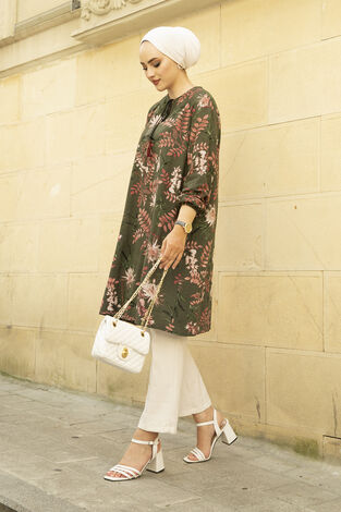 Anne Tunik 190E-8232 Haki - Thumbnail