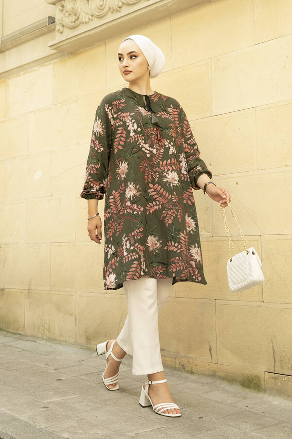 E - Anne Tunik 190E-8232 Haki