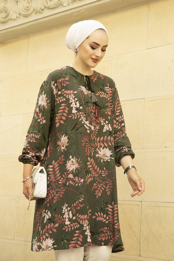 E - Anne Tunik 190E-8232 Haki (1)