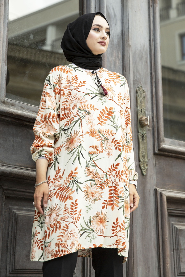 E - Anne Tunik 190E-8232 Krem