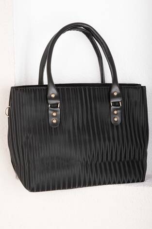 Aura Serisi Kol Çantası Siyah - Thumbnail