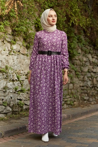 AVEN Dress 2258-3 Lilac - Thumbnail
