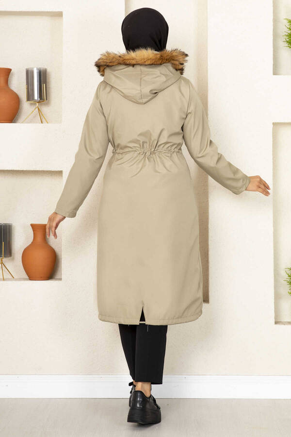 Ayla Tünel Kemerli Tesettür Mont Taş - 4