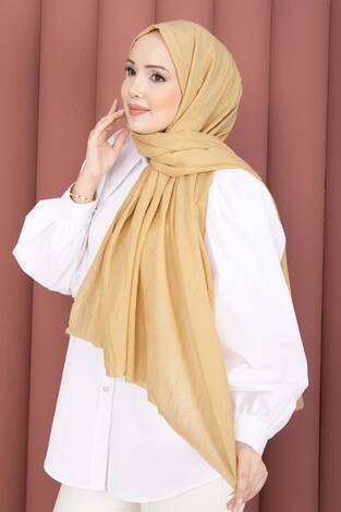 Bambu Şal Açık sarı - Thumbnail