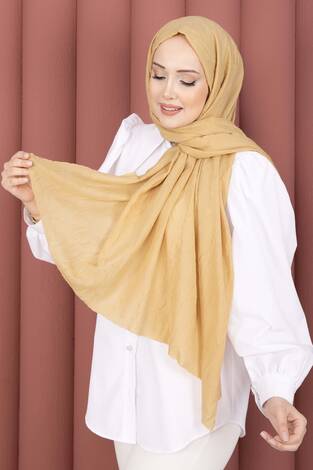 Bambu Şal Açık sarı - Thumbnail