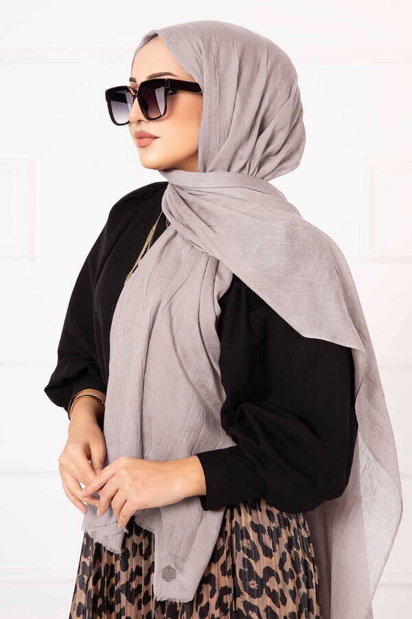 Kbr - Bambu Şal Bej (1)