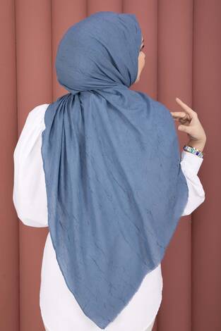 Bambu Şal İndigo - Thumbnail