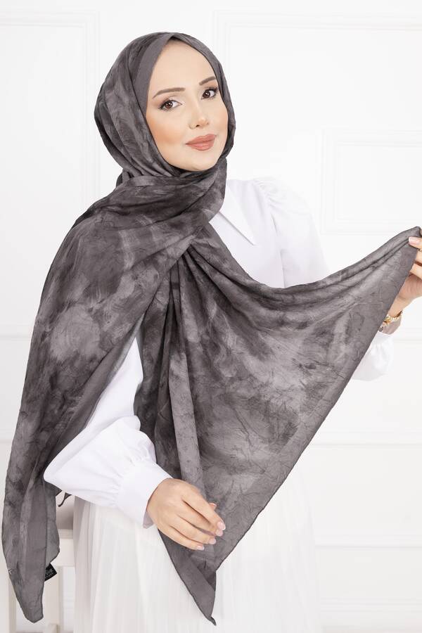Msc - Batik Desen Bambu Şal Serisi Taş (1)