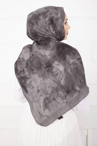 Batik Desen Bambu Şal Serisi Taş - Thumbnail