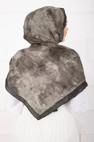 Batik Desen Bambu Şal Serisi Vizon - Thumbnail