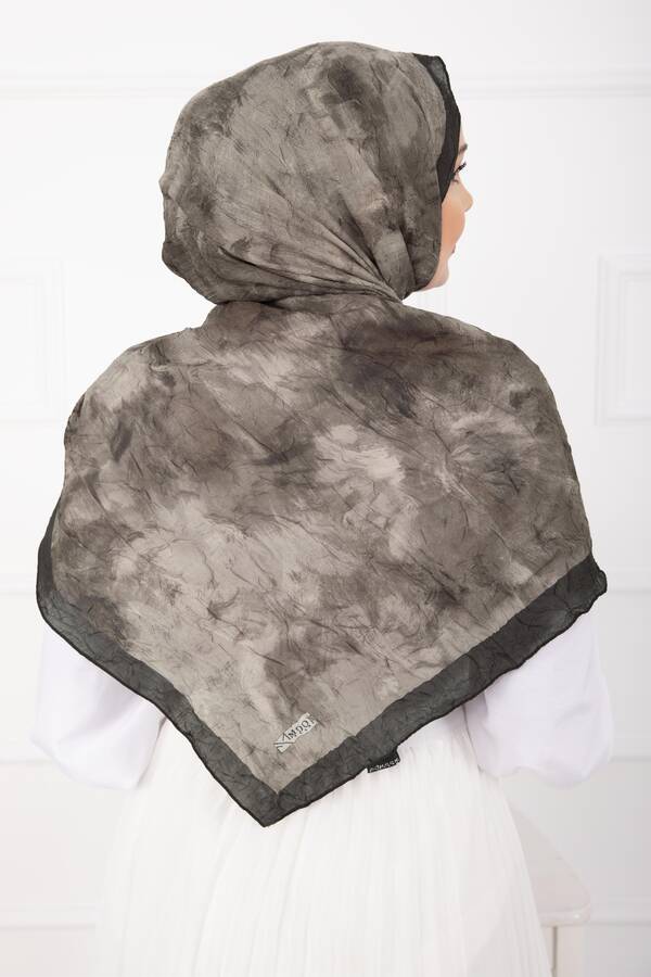 Batik Desen Bambu Şal Serisi Vizon - 3