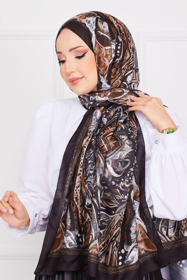 Msc - Batik Desenli Tesettür Şal -13 (1) Msc - Batik Desenli Tesettür Şal -13 (1)