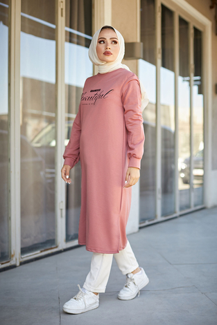AVEN Beautiful Tunik 2933-3 Pudra - Thumbnail