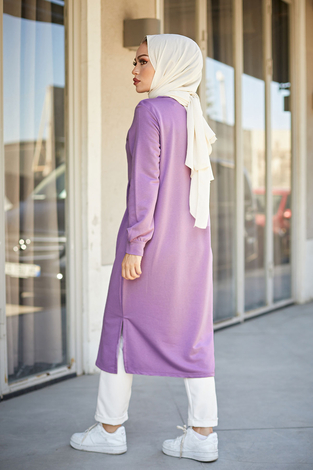 AVEN Beautiful Tunik 2933-6 Lila - Thumbnail