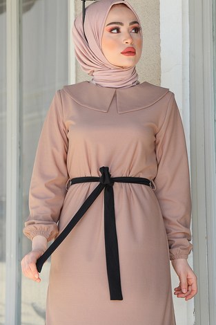 Bebe Yaka Elbise 150710-2 - Thumbnail