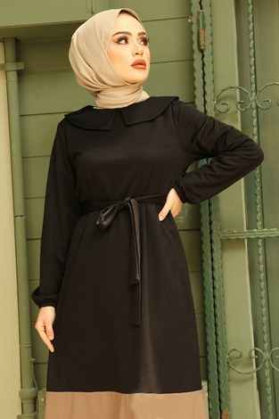 Bebe Yaka Elbise 150710-4 - Thumbnail