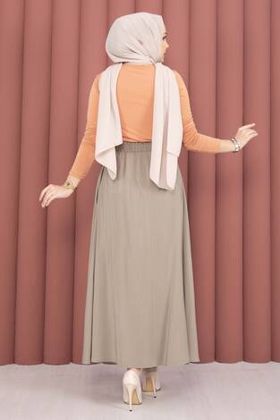 Beli Lastikli Cepli Tensel Etek Vizon - Thumbnail