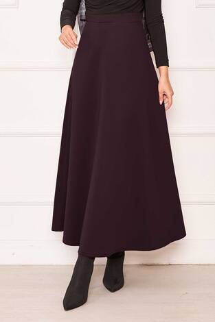 Mevlana Scuba Etek Bordo - Thumbnail