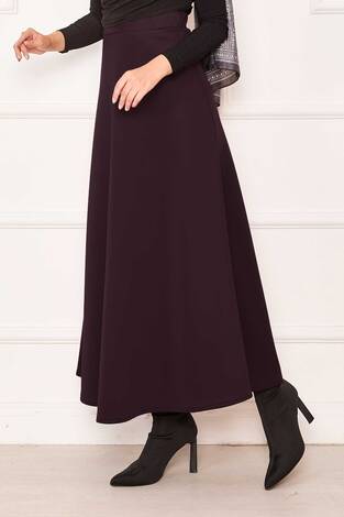 Mevlana Scuba Etek Bordo - Thumbnail