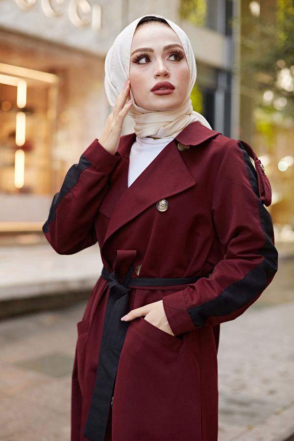  - Bless Trenç 1945-3 Acı Bordo (1)