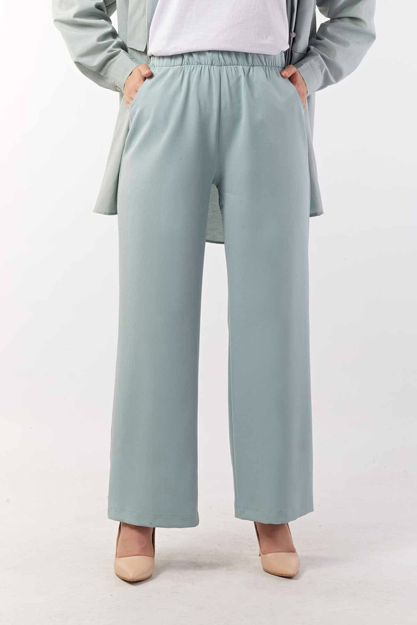 E - Bol Paça Double Pantolon 190E6735 Mint (1)
