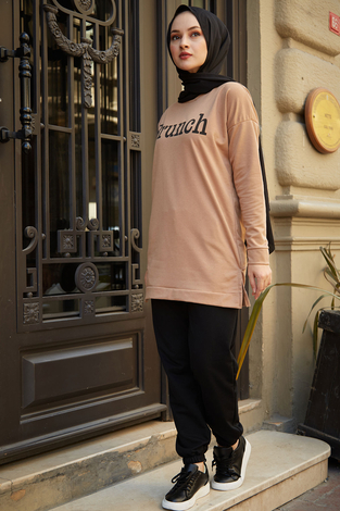 Spor Tunik 7462-2 Camel - Thumbnail