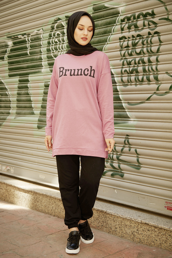 Spor tunik 7462-7 Pudra Spor tunik 7462-7 Pudra