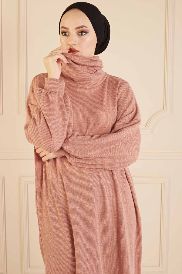 SAG - Buklet Tunik 160SAG6272 Gülkurusu (1)