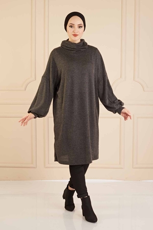 Buklet Tunik 160SAG6272 Siyah - Thumbnail