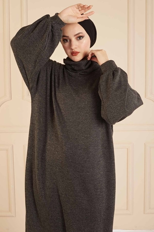 Buklet Tunik 160SAG6272 Siyah - Thumbnail