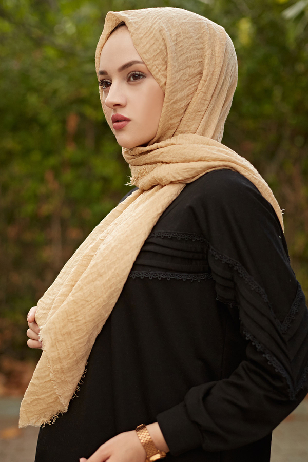  - Bürümcük Şal 8746-4 Camel