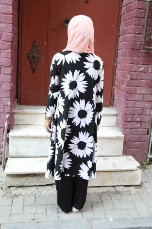 Ceket Tunik Pantolon 3'lü Takım 9685-5 - Thumbnail