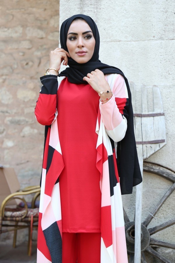  - Ceket Tunik Pantolon 3'lü Takım 9685-4 (1)