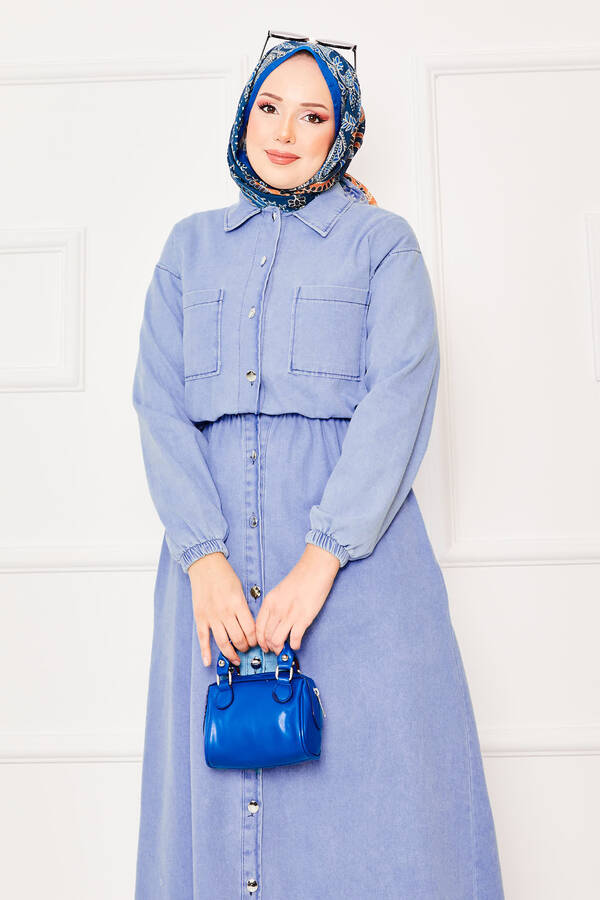 MD - Ceketli Elbise Kot Tesettür Takım Kar Yıkama (1) MD - Ceketli Elbise Kot Tesettür Takım Kar Yıkama (1)