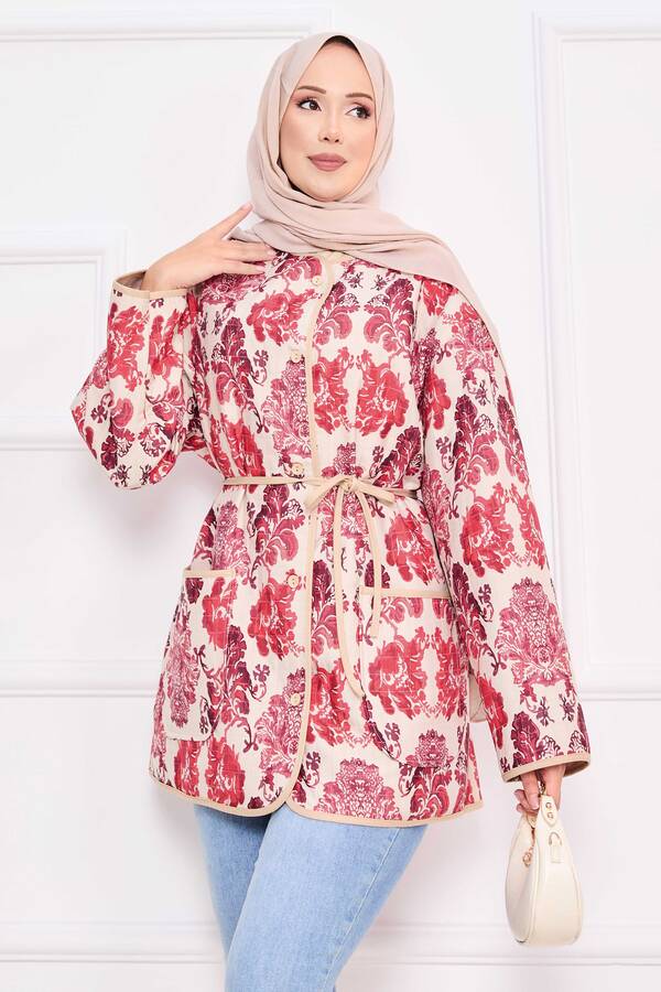 MD - Cep Detaylı Bohem Kapitone Ceket -3 (1)