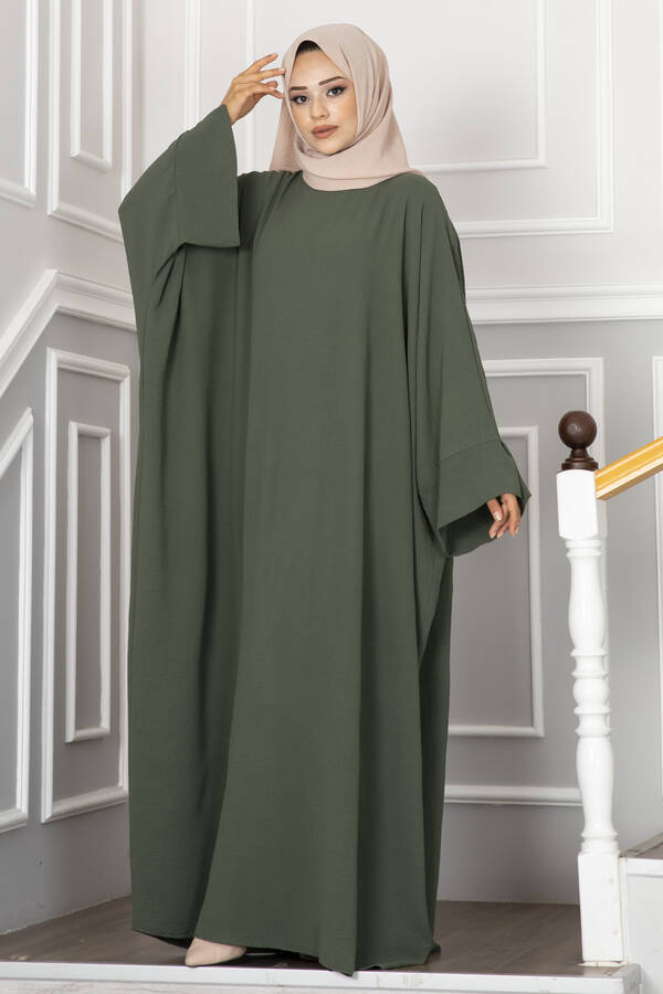 Ceyda Tesettür Abaya Çağla Yeşili Ceyda Tesettür Abaya Çağla Yeşili